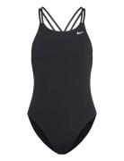 Nike Hydrastrong Solid Spiderback Piece Sport Swimsuits Black NIKE SWIM