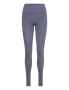 Studio Seamless Ribbed Tights Sport Women Sport Clothing Sport Tights Sport Training Tights Blue Björn Borg