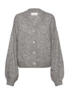 Mschpetrinelle Hope Cardigan Tops Knitwear Cardigans Grey MSCH Copenhagen