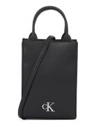 Minimal Monogram Tote18 Bags Small Shoulder Bags-crossbody Bags Black Calvin Klein