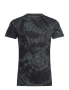 Ace Tie Dye T-Shirt Sport Men Men Sports Clothes Sport Tops Sport T-Skjorte Black Björn Borg