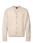 C-Bellaco Tops Knitwear Cardigans Beige BOSS