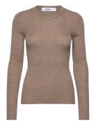 Mariana - Daily Elements Tops Knitwear Jumpers Brown Day Birger Et Mikkelsen