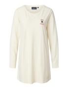 Mandy Organic Cotton/Modal Jersey Nightgown Nattøj Cream Lexington Home