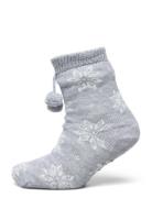 Snowstar Knitted Sock Boot Lingerie Socks Regular Socks Grey Hunkemöller