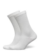 2-Pack Billy Bamboo Socks Lingerie Socks Regular Socks White Swedish Stockings