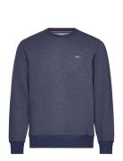 Reg Shield C-Neck Sweat Tops Sweatshirts & Hoodies Sweatshirts Navy GANT