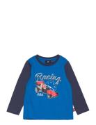 Lwtano 710 - T-Shirt L/S Tops T-shirts Long-sleeved T-Skjorte Blue LEGO Kidswear