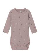 Nbnrica Ls Slim Body Bodies Long-sleeved Pink Name It