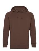 Abel Hood Sweat Tops Sweatshirts & Hoodies Hoodies Brown Mos Mosh Gallery