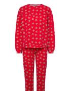 Pyjama(Sweater+Trous Pyjamas Nattøj Red United Colors Of Benetton