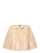 Skirt Dresses & Skirts Skirts Short Skirts Beige United Colors Of Benetton