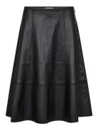 Sc-Beckie Skirts Knee-length & Midi Skirts Black Soyaconcept