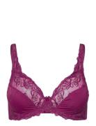 Diva Non-Padded Underwired Bra Lingerie Bras & Tops Wired Bras Purple Hunkemöller