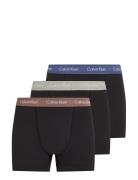 Trunk 3Pk Boxershorts Black Calvin Klein