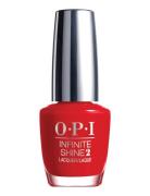 Is - Unequivocally Crimson Neglelak Makeup Red OPI