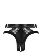 Occult Open Brazilian R Lingerie Panties Brazilian Panties Black Hunkemöller