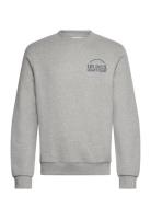 Legacy Court Sweatshirt Tops Sweatshirts & Hoodies Sweatshirts Grey Les Deux