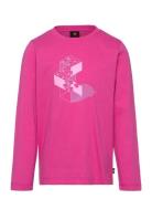 Lwtano 630 - T-Shirt L/S Tops T-shirts Long-sleeved T-Skjorte Pink LEGO Kidswear