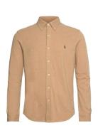 Featherweight Mesh Shirt Designers Shirts Casual Brown Polo Ralph Lauren