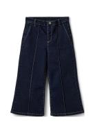 Carisk Trousers Bottoms Jeans Wide Jeans Navy Sofie Schnoor Baby And Kids