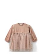 Deesb Dress Dresses & Skirts Dresses Casual Dresses Long-sleeved Casual Dresses Beige Sofie Schnoor Baby And Kids