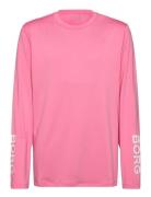 Borg Long Sleeve T-Shirt Tops T-shirts Long-sleeved T-Skjorte Pink Björn Borg