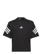 J Fi 3S T Tops T-Kortærmet Skjorte Black Adidas Sportswear