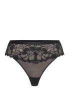 Sophia String Hl Hw G-streng Undertøj Black Hunkemöller