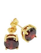 Beloved Ear Small Ruby Red Accessories Jewellery Earrings Studs Gold Pipol's Bazaar