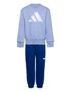 Lk Bl Fl Jog Sets Sweatsuits Blue Adidas Sportswear