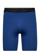 Hml First Performance Tight Shorts Sport Shorts Sport Shorts Blue Hummel