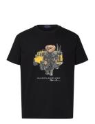 Classic Fit Polo Bear Jersey T-Shirt Tops T-Kortærmet Skjorte Black Polo Ralph Lauren