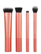 Real Techniques Face Base Set Beauty Women Makeup Makeup Brushes Face Brushes Foundation Brushes Nude Real Techniques