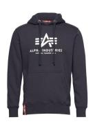 Basic Hoodie Designers Sweatshirts & Hoodies Hoodies Navy Alpha Industries