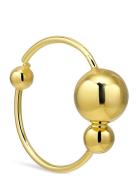 Atomic Twist Earring Accessories Jewellery Earrings Hoops Gold Jane Koenig