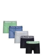 Core Boxer 5P Night & Underwear Underwear Underpants Blue Björn Borg