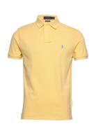 The Iconic Mesh Polo Shirt Designers Polos Short-sleeved Yellow Polo Ralph Lauren