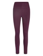 Pocket High-Rise Legging, 7/8 Sport Women Sport Clothing Sport Tights Sport Training Tights Purple Girlfriend Collective