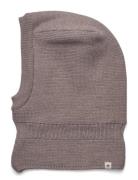 Balaclava Wool Knit Windstop Accessories Headwear Balaclava Beige Huttelihut