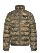 Jr Marka Insulator Jacket Sport Jackets & Coats Puffer & Padded Khaki Green Helly Hansen