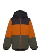 Ski Jacket - Colorblock Outerwear Snow-ski Clothing Snow-ski Jacket Black Color Kids