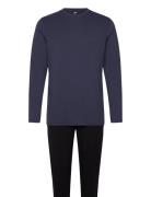 Jbs Bamboo Jersey Set Pyjamas Nattøj Navy JBS