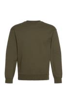 Bhbrody Sweatshirt Crew Tops Sweatshirts & Hoodies Sweatshirts Khaki Green Blend