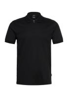 H-Paras 17 Tops Polos Short-sleeved Black BOSS