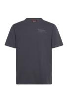 Core Logo City T Shirt Tops T-Kortærmet Skjorte Grey Superdry