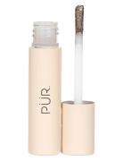 On Point Tint Creamy Eyeshadow & Primer With Peptides Øjenprimer Makeup Brown PÜR