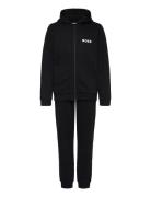 Textile Set Sets Sweatsuits Black BOSS