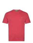 T-Shirt Tops T-Kortærmet Skjorte Red United Colors Of Benetton