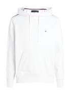 Global Stripe Hoody Tops Sweatshirts & Hoodies Hoodies White Tommy Hilfiger